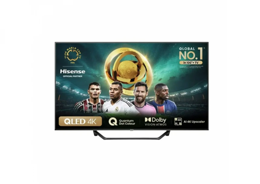 Televizor Hisense H55A7NQ Smart, QLED, 4...