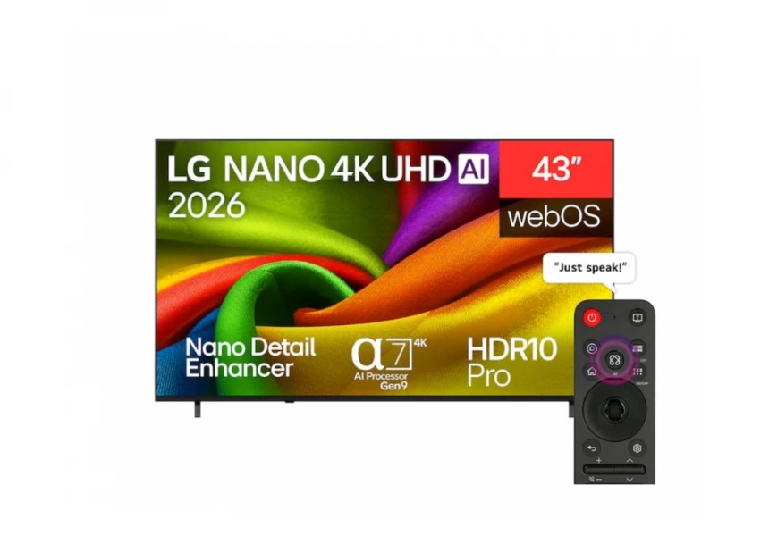 Televizor LG 43NU850B3LA/LED/43"/4K Ultr...