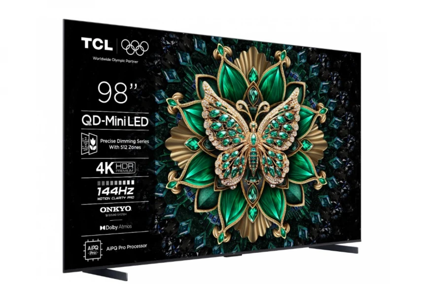 Televizor TCL 98C6K/MiniLED-QLED/98"/4K ...