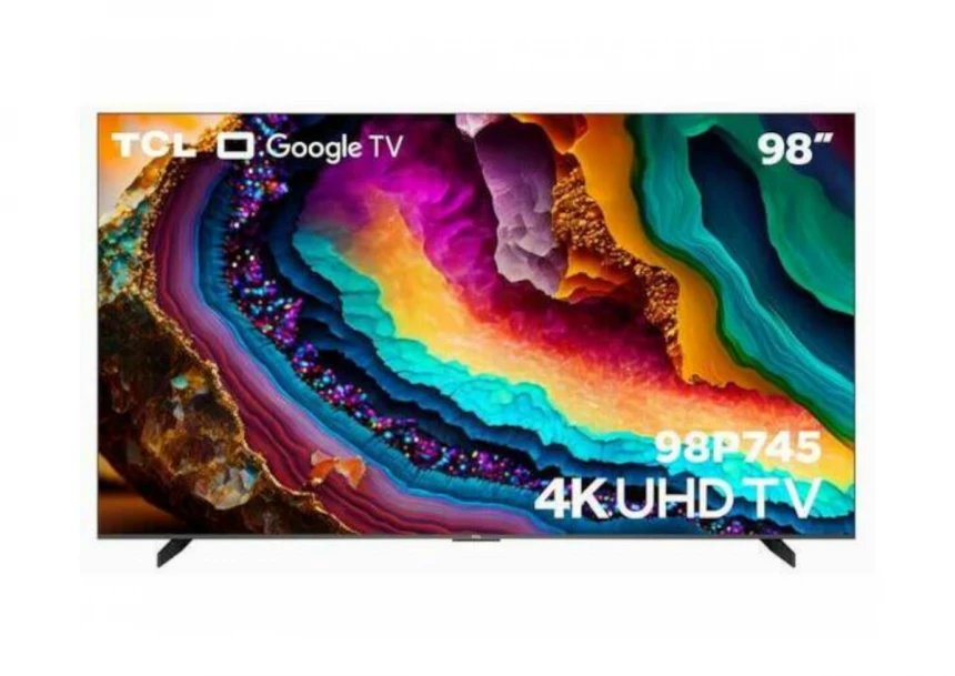 Televizor TCL 98P745/LED/98"/4K HDR/144Hz/GoogleTV/crna