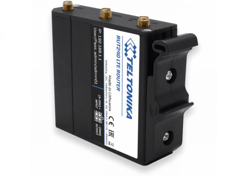 Teltonika DIN Rail Kit for 35mm rail