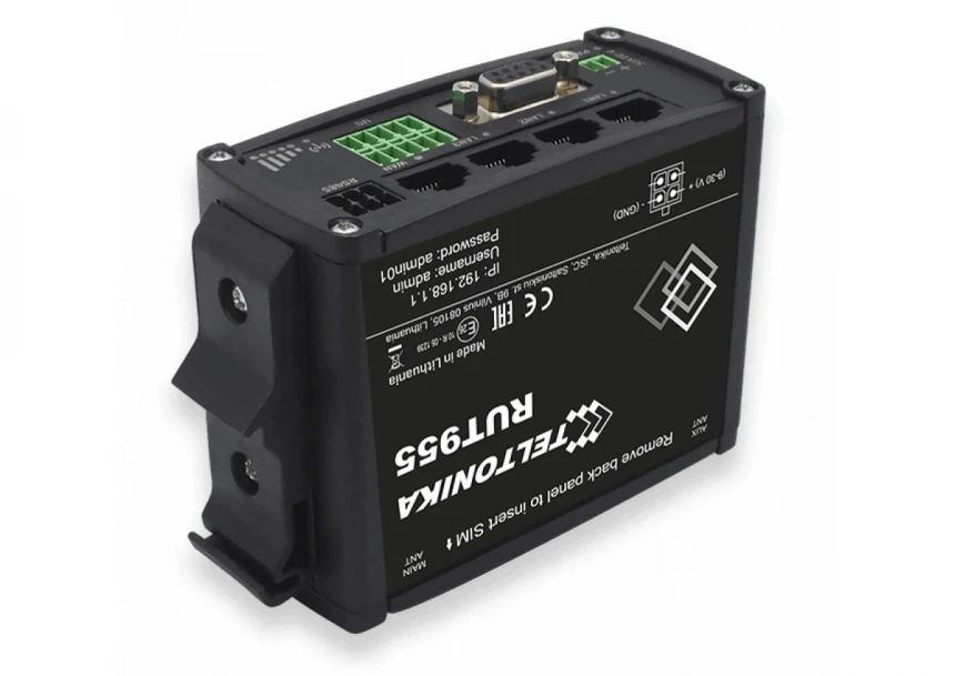Teltonika DIN Rail Kit for 35mm rail