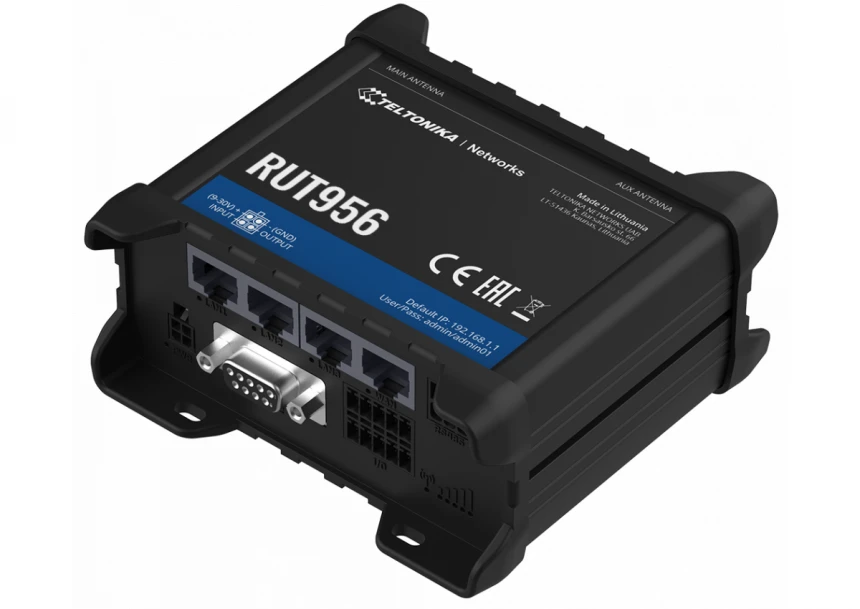 Teltonika RUT956 Industrial LTE WiFi GPS...
