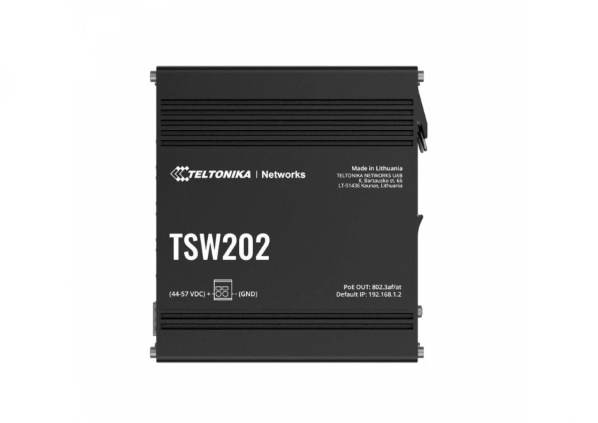 Teltonika TSW202, switch 8 x PoE+, 2 x SFP