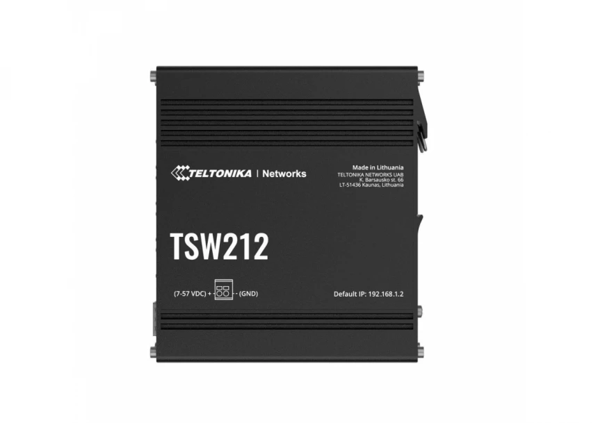 Teltonika TSW212, switch 8Ge , 2x SFP port
