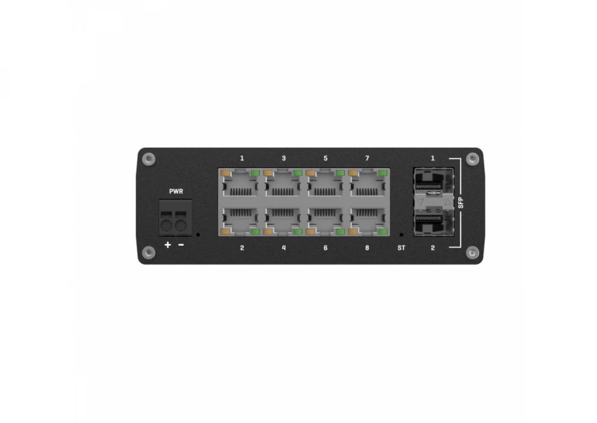 Teltonika TSW212, switch 8Ge , 2x SFP port