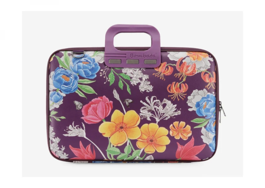 Torba BOMBATA Peonia  15,6"/16" - Limited Edition Plum Purple