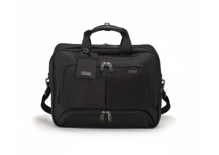 Torba za laptop Dicota Eco Top Traveller Twin Pro D30844-RPET 15.6" crna