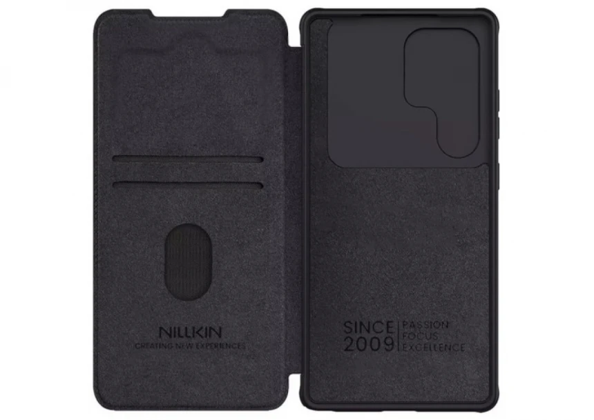 Torbica Nillkin Qin Pro Leather za Samsung S938B Galaxy S25 Ultra crna