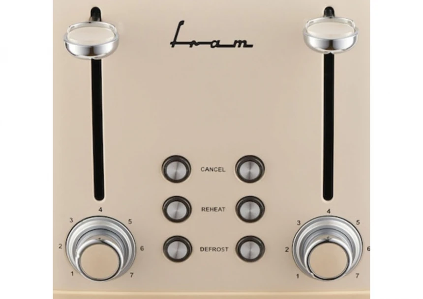 Toster Fram  FTP-800CR/1600W/krem