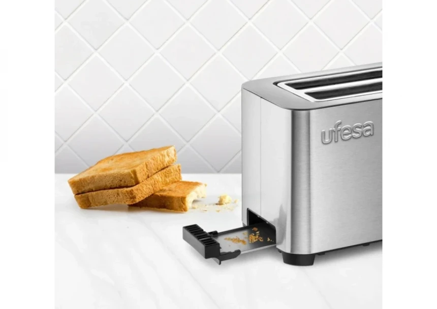 Toster Ufesa Duo delux/850W/inox