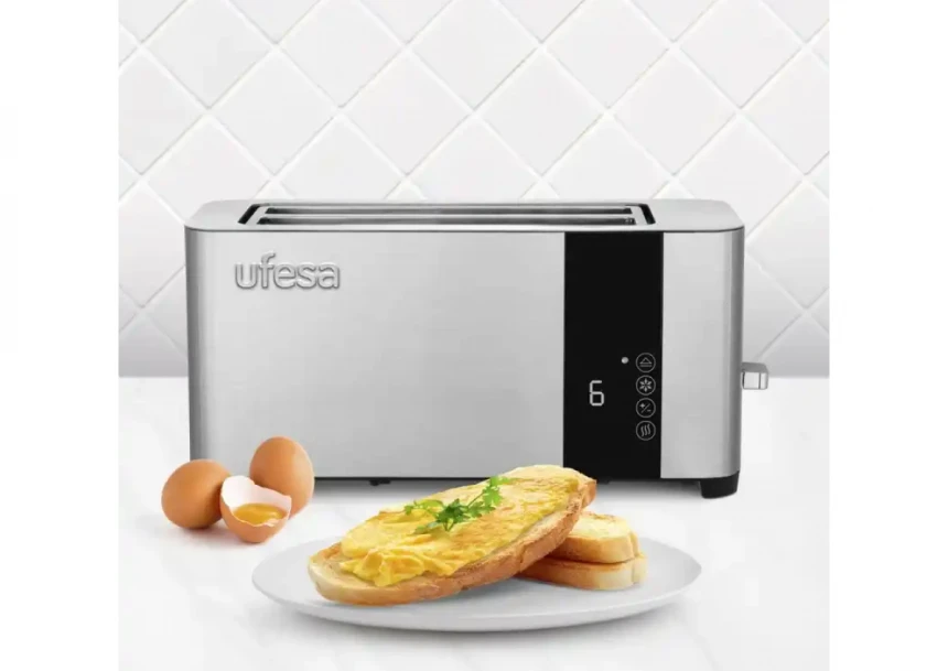 Toster Ufesa Duo Plus Delux digitalni/snaga 1400W/inox