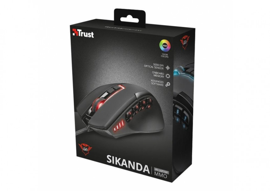 Trust GXT 164 SIKANDA MMO MOUSE (21726)