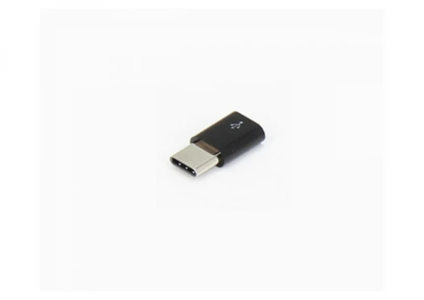 USB adapter E-Green 3.1 Tip C (M) - Micro USB(F) crni