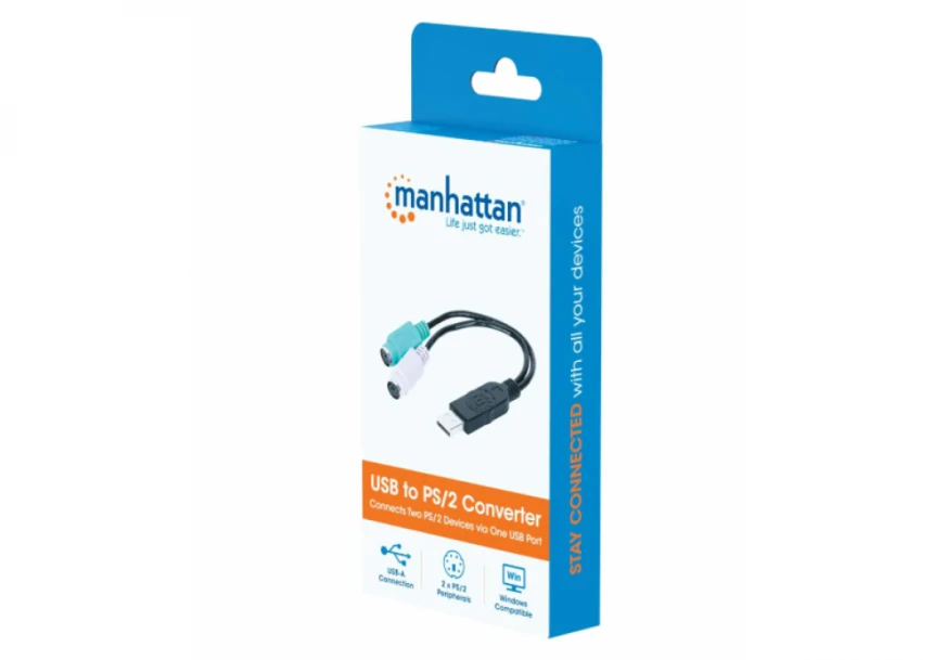 USB adapter Manhattan 179027 USB 2.0 - 2x PS/2