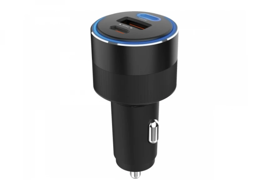 USB auto punjač Sandberg 3in1 USB/USB-C 130W 441-49