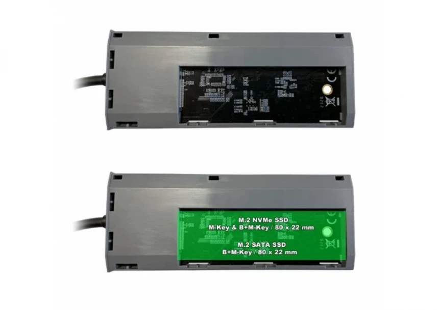 USB-C HUB + M.2 SSD kućište LC-Power LC-HUB-C-MULTI-7-M2