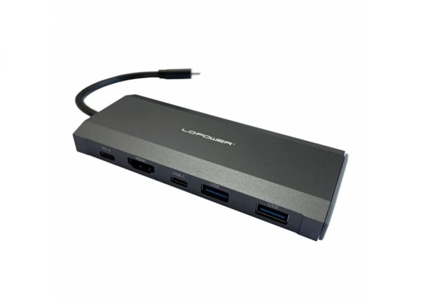 USB-C HUB + M.2 SSD kućište LC-Power LC-HUB-C-MULTI-7-M2