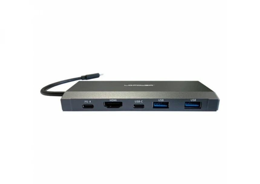 USB-C HUB + M.2 SSD kućište LC-Power LC-HUB-C-MULTI-7-M2