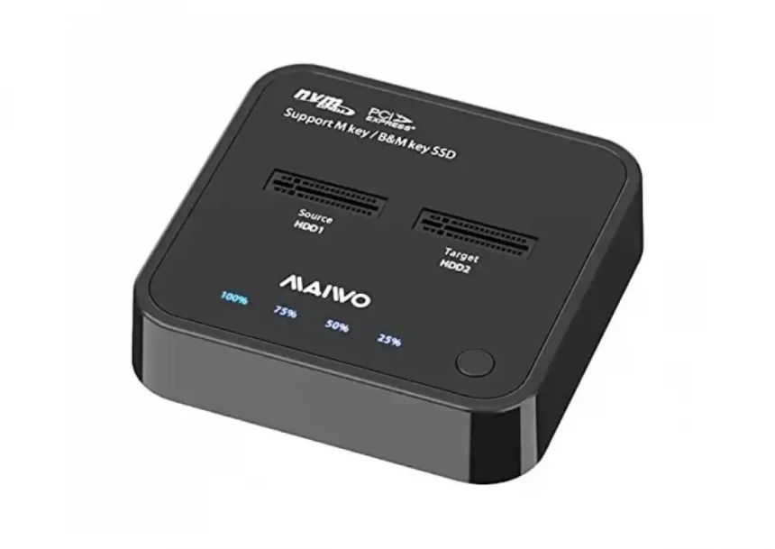 USB Docking Station USB TipC 2xM.2 NVME Maiwo K3016P2