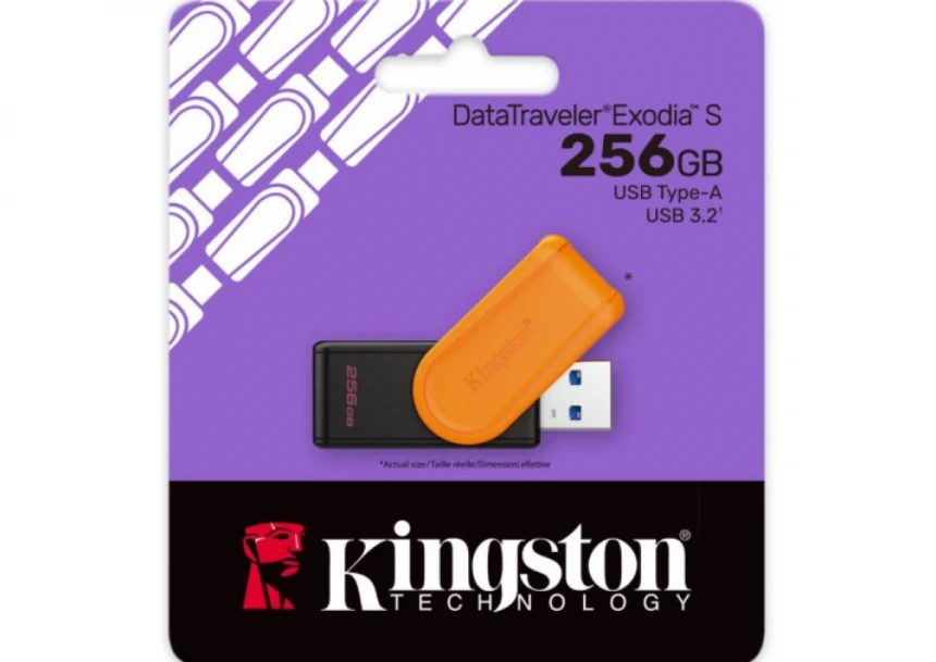 USB Flash Kingston 256GB DataTraveler Exodia USB3.2, DTXS/256GB