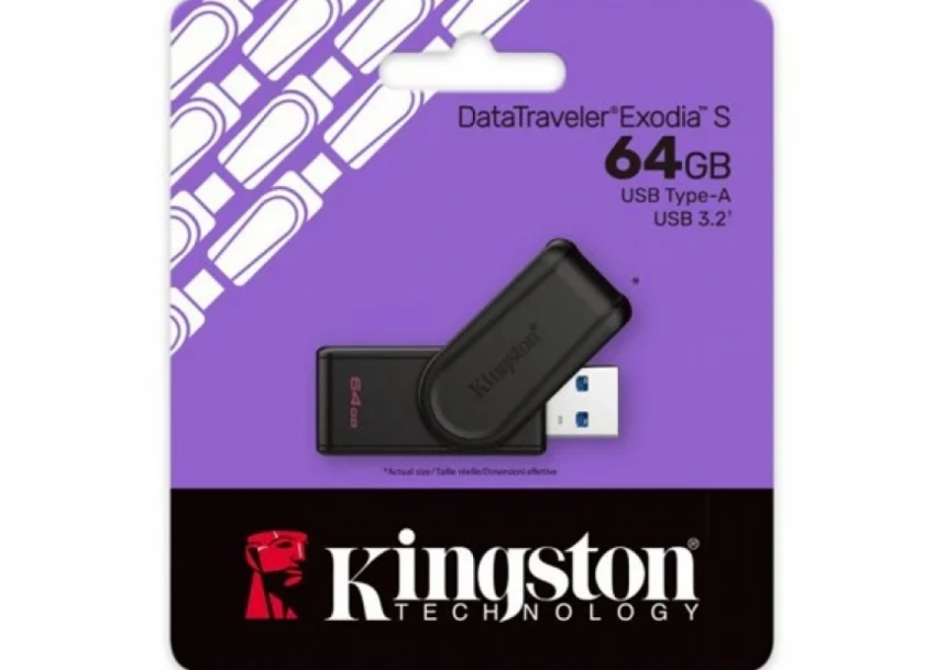 USB Flash Kingston 64GB DataTraveler Exodia USB3.2, DTXS/64GB