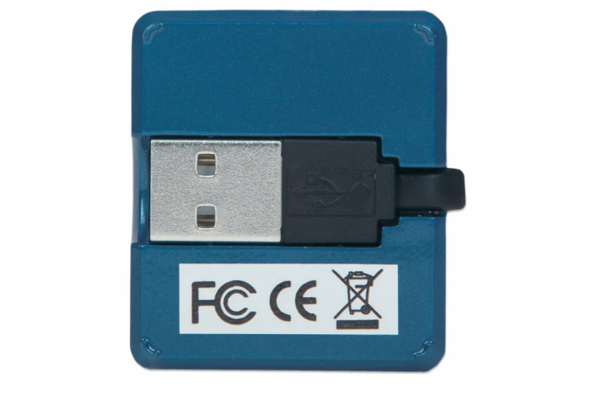 USB HUB 4port Manhattan 160605 2.0/480Mbps/Plavi
