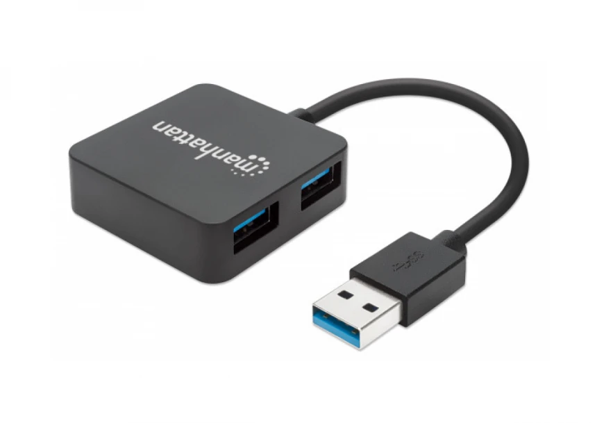 USB HUB 4port Manhattan 162296 3.2 G1/5G...