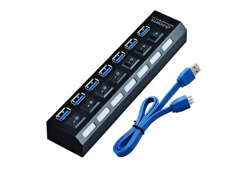 USB Hub 7 port Kettz KT-HUSB.74 3.0 Tip ...