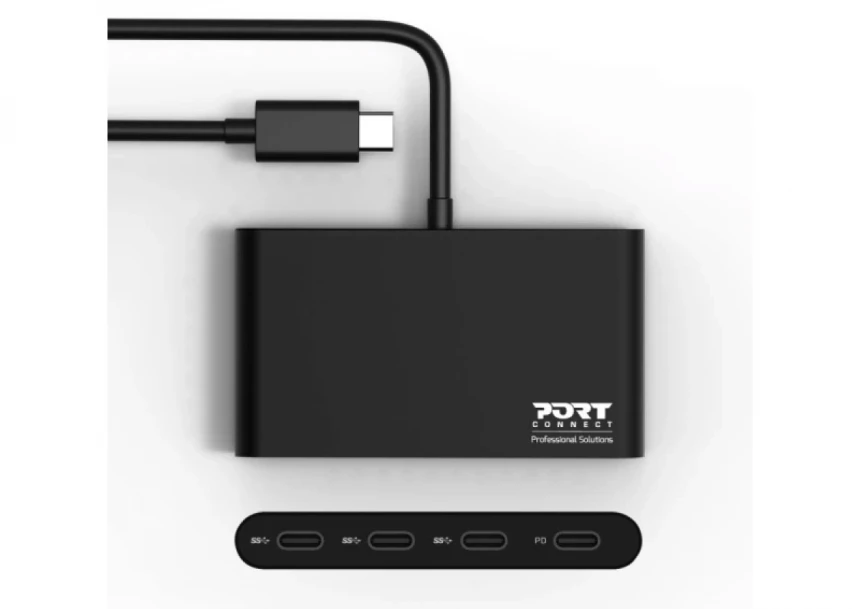 USB HUB Port Designs USB-C hub/3XUSB-C/USB-C pd