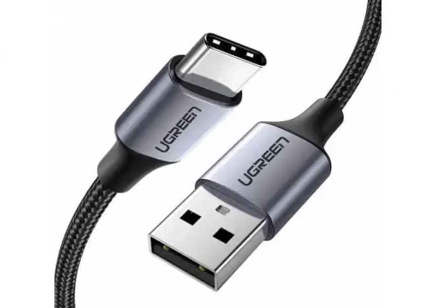 USB tip C M na USB 2.0 M kabl Alu.3m Gre...