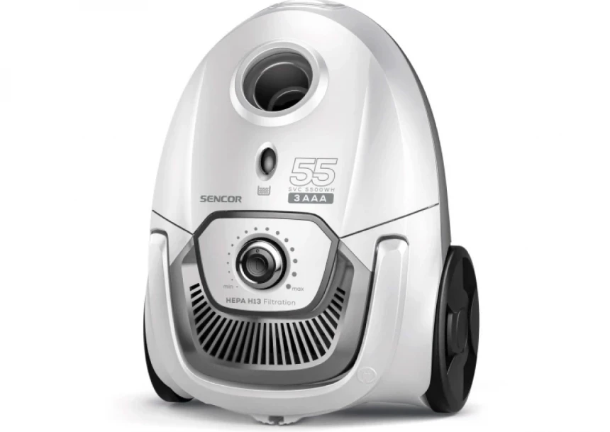 Usisivač Sencor sa kesom SVC 5500WH/zapremina 2L/snaga 700W/bela