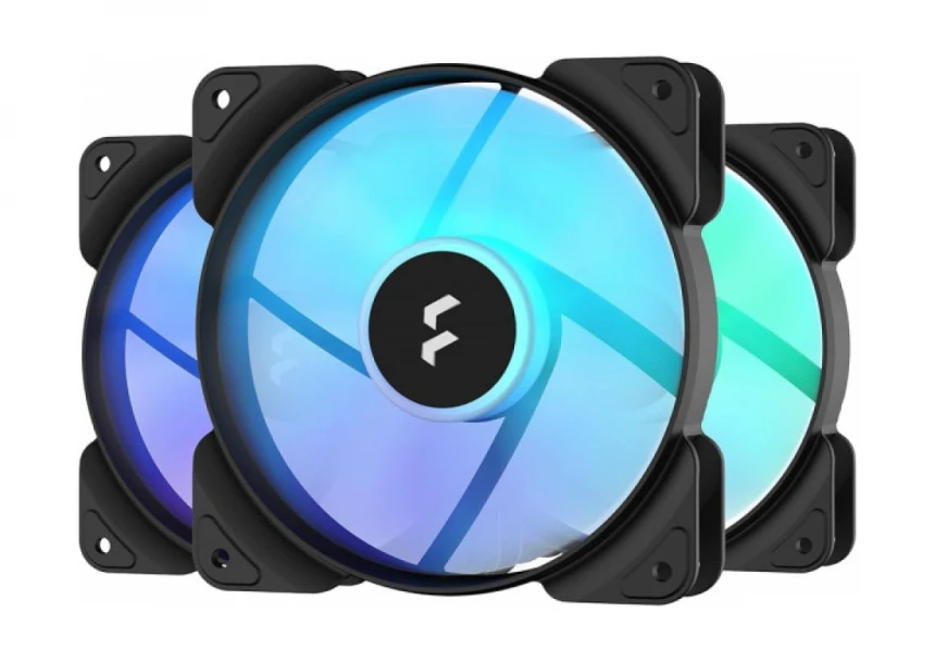 Ventilator 120mm Fractal Design Aspect 12 RGB Black Frame 3-pack , FD-F-AS1-1206