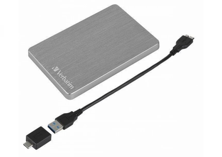 Verbatim Alu Slim HDD 2TB Grey (53665)