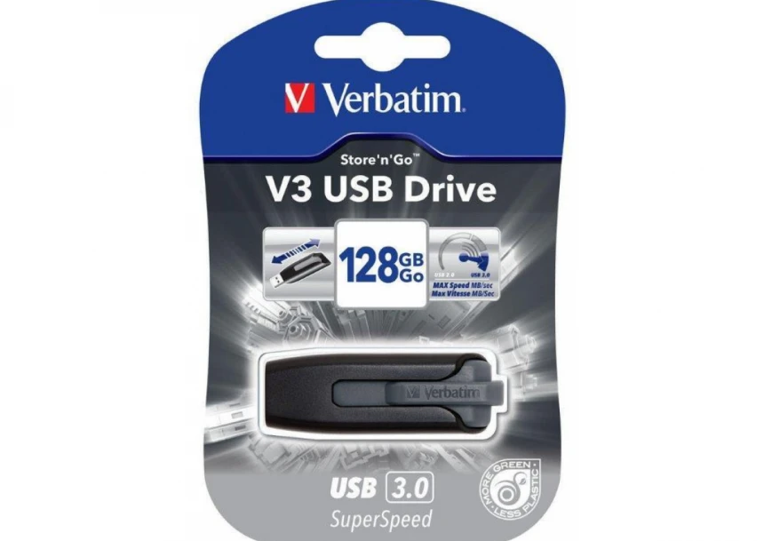 Verbatim V3 USB 128GB 3.0 Blc (49189)