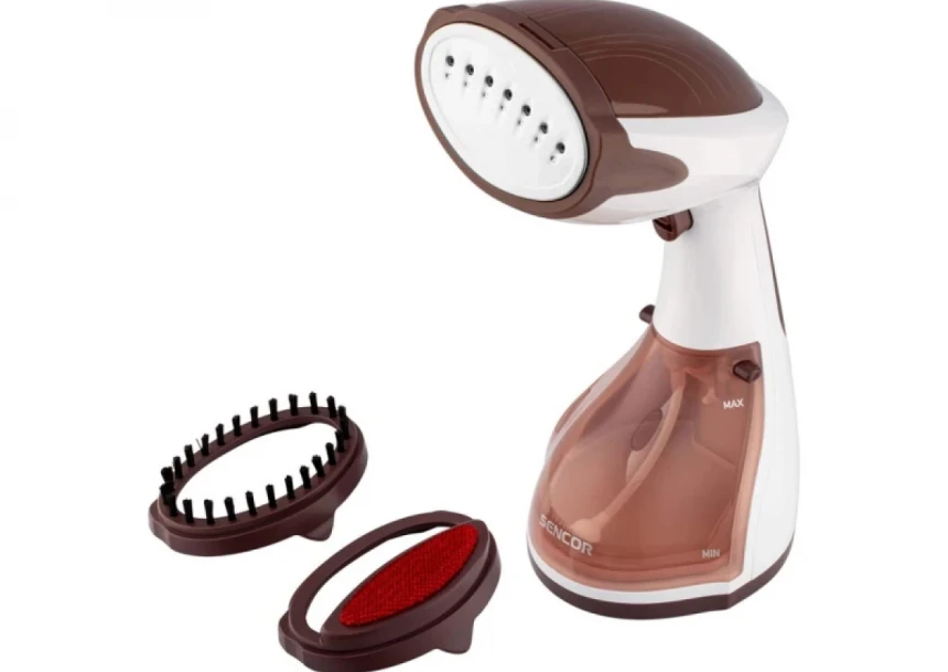 Vertikalna pegla Sencor SSI 0850RS/snaga 1200W/bela-roze