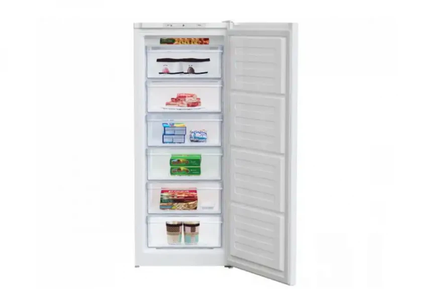 Vertikalni zamrzivač Beko RFSA210K40WN visina 137.5cm/zapremina 168l/6 fioka