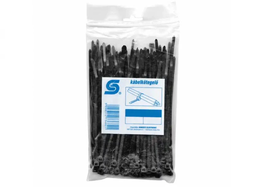 Vezica za kablove 250x 4,8mm Crna CT250/...