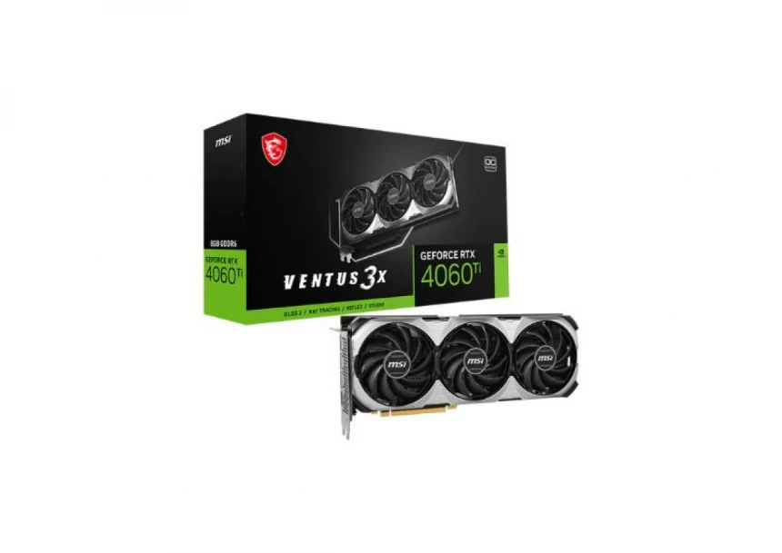 VGA MSI RTX 4060Ti Ventus 3X E 8G 912-V5...