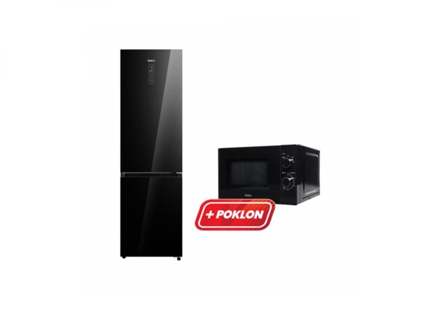 VIVAX HOME frižider CF-3781BG+MWO-2071B