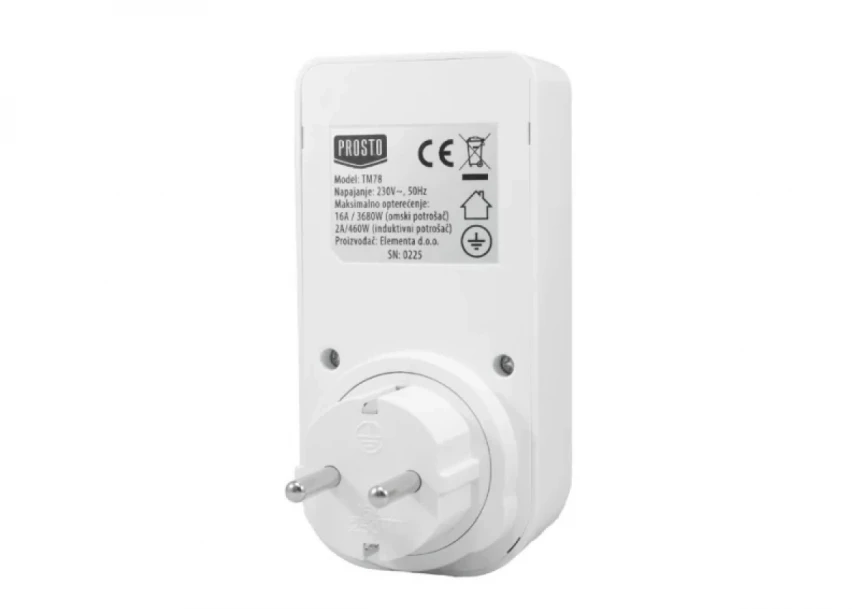 Vremenski prekidač  PROSTO TM78