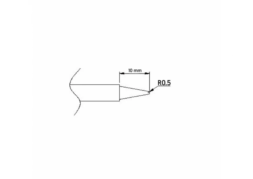 Vrh za lemilicu ZD-8962, 0,5mm N12-1