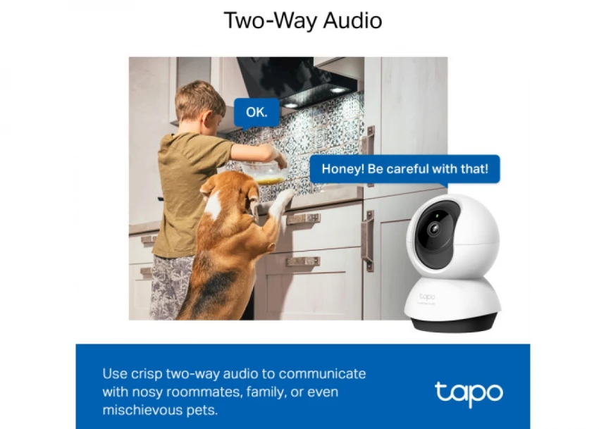 Wi-Fi kamera TP-Link Tapo C220 PZT/4MP/QHD/do 512GB