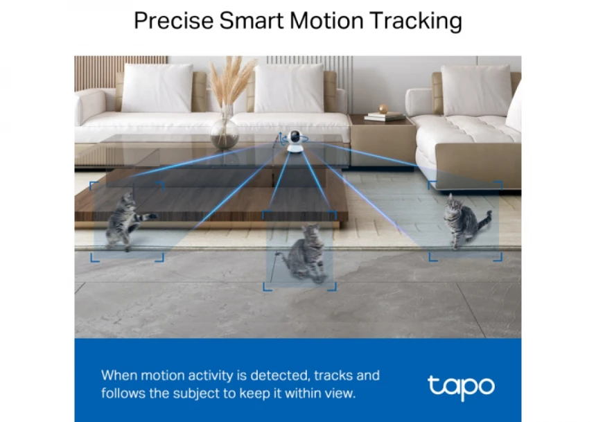 Wi-Fi kamera TP-Link Tapo C220 PZT/4MP/QHD/do 512GB