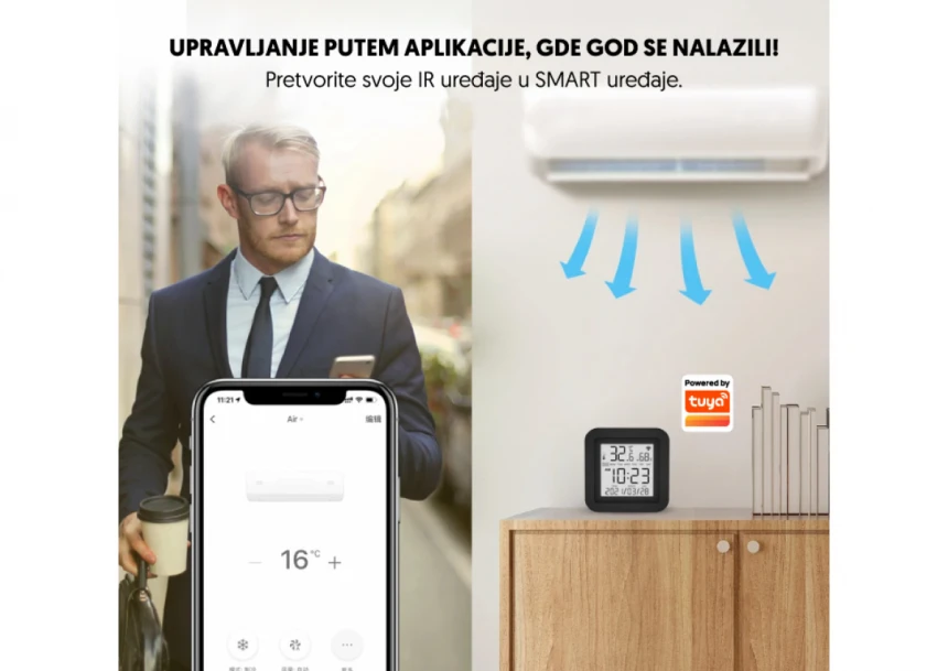 Wi-Fi smart univerzalni daljinski upravljač