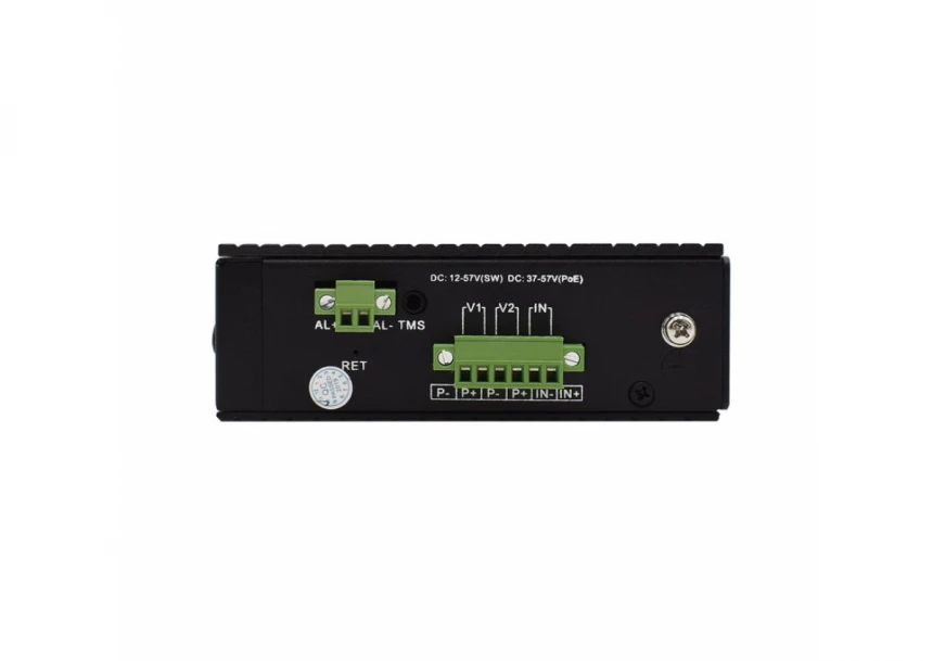Wi-Tek WI-PMS305GF-I 5GE+1SFP Ports 48V L2 Managed Industrial PoE Switch with 4-Port PoE