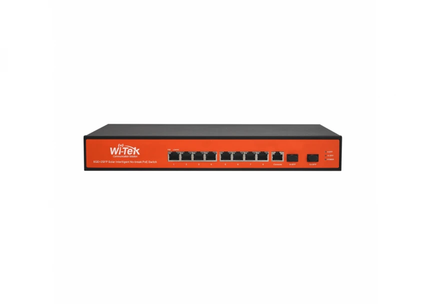 Wi-Tek WI-PMS310GF-UPS+ 8GE+2SFP Ports 2...