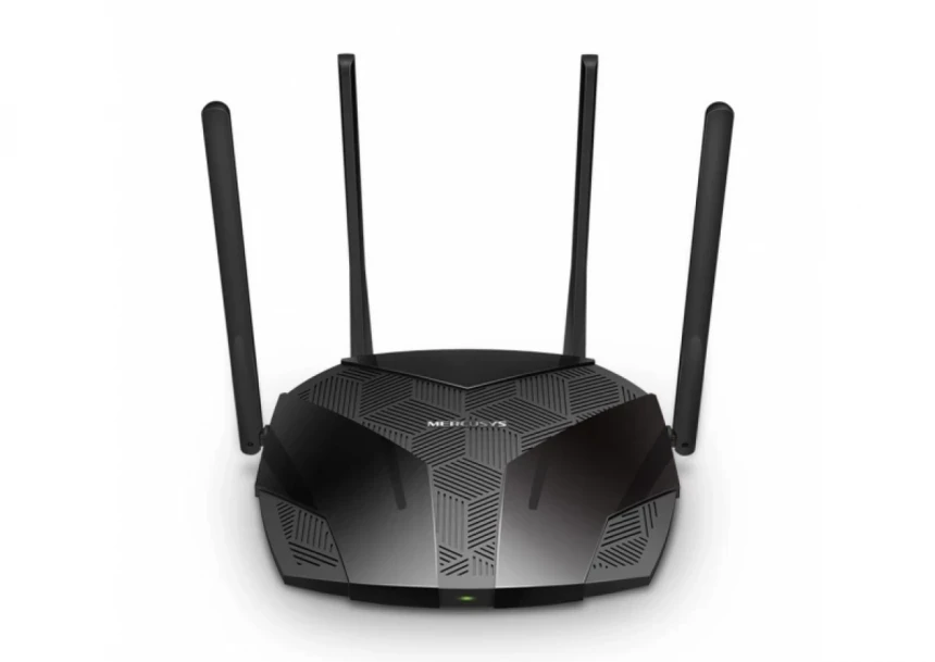 Wireless Router Mercusys MR80X AX3000 WiFi 6 2402 Mbps/3LAN/1WAN/4x5dbi