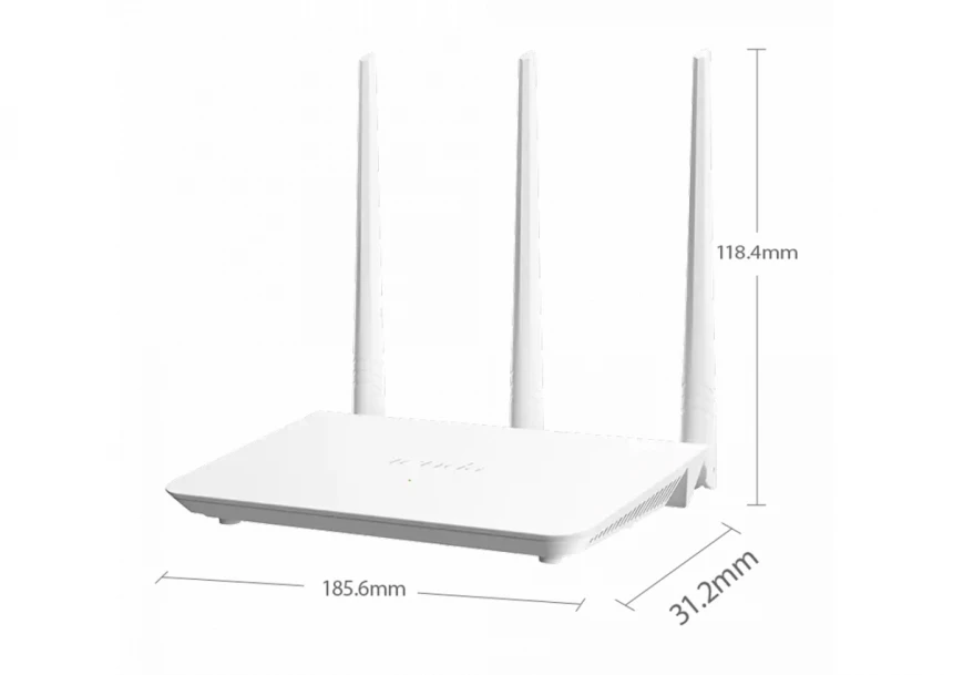 Wireless Router Tenda AC3 AC750Mbps/ext3x5dBi/2,4-5GHz/4xLAN/WAN