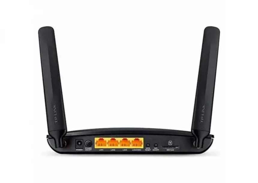 Wireless Router TP-Link TL-MR6400 Wi-Fi/N300/300Mbps/3G/4G/SIM/1xWAN 3xLAN/2 interne 2 eksterne ante